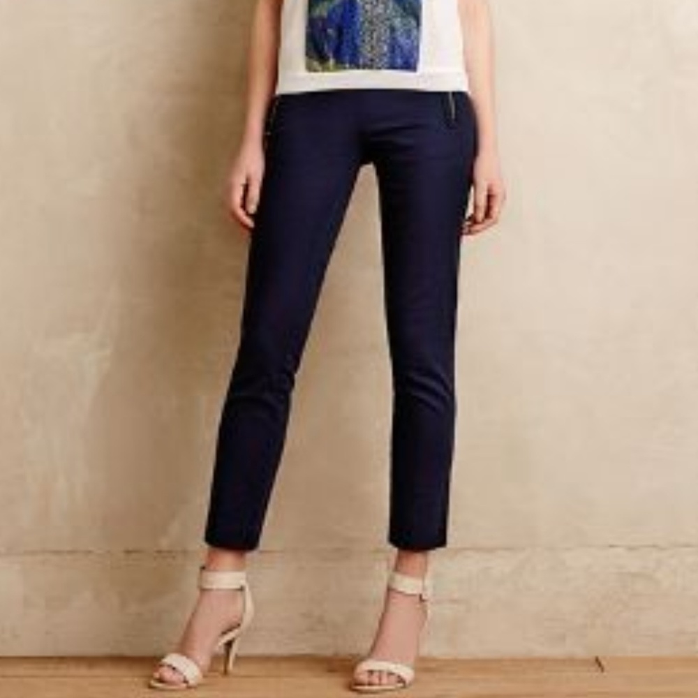 Anthropologie Charlie Skinny Ankle Pants